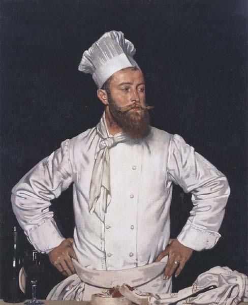 Sir William Orpen Le Chef de l Hotel Chatham Germany oil painting art